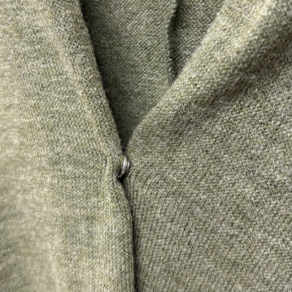 Kaileigh Green Faux Wrap Sweater, Long Sleeve, V Neck, Size M, NWOT - Picture 3 of 6